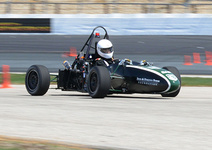 photo of Dartmouth Formula Racing competing in the Autocross Event at 2018 Formula Hybrid